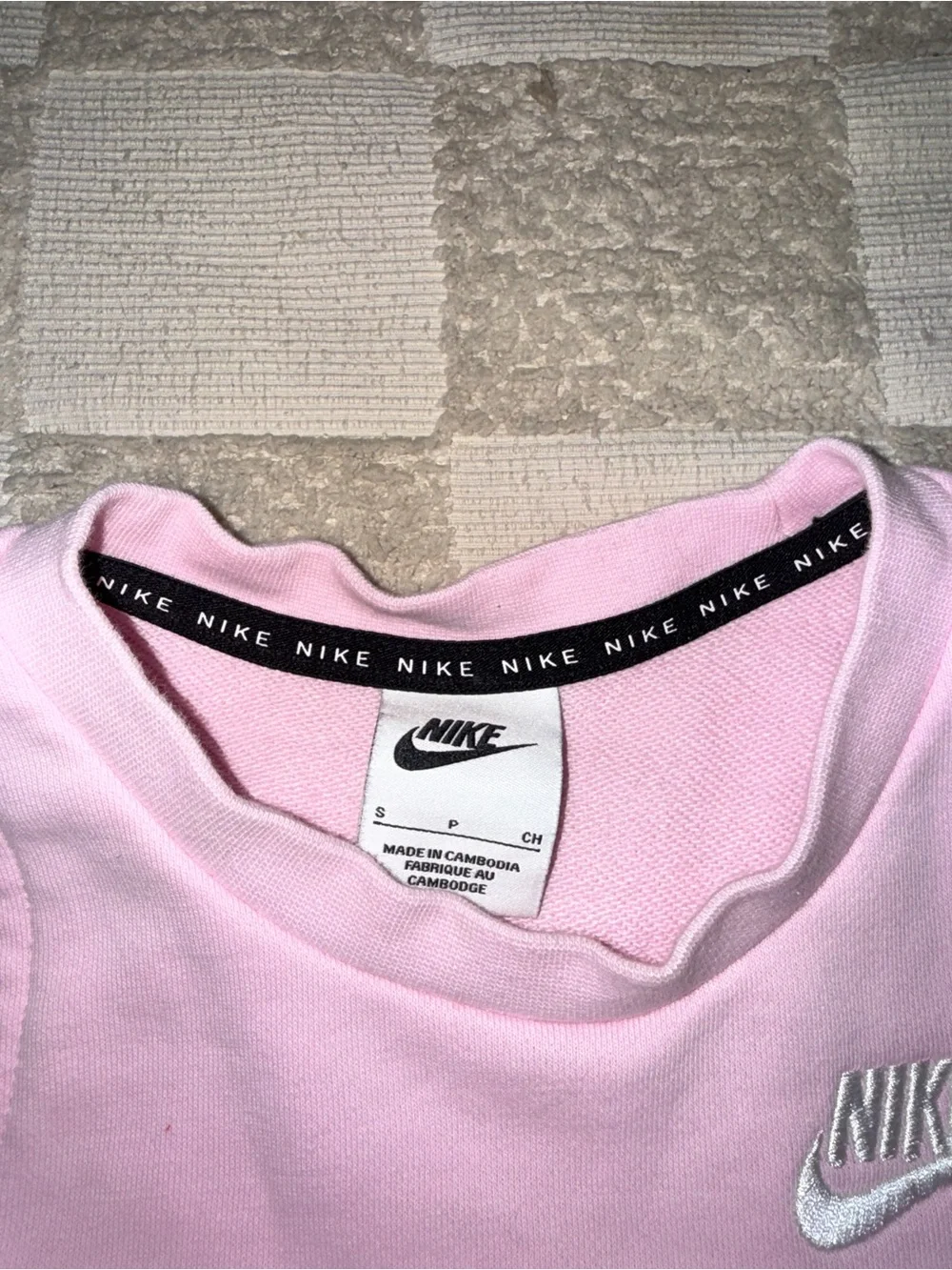 Nike Sportswear Girls' JDI Tiered Color Block Dress size Small